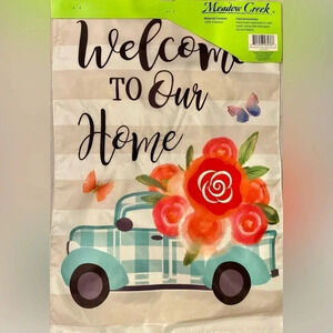 $5 WHEN BUNDLED Garden Flag Welcome to our Home